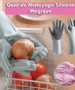 Gant de nettoyage de sillicone magique