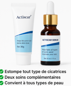 Pack Anti-Cicatrices Actiscar – Sérum & Gel